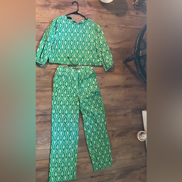 ZARA Boho 2 piece Set Small - Picture 2 of 4